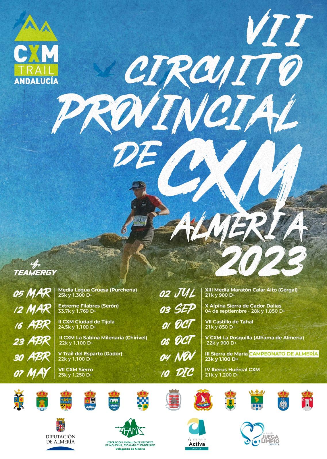 VII Circuito Provincial de CXM Diputación de Almería. Tahal 1-10-23