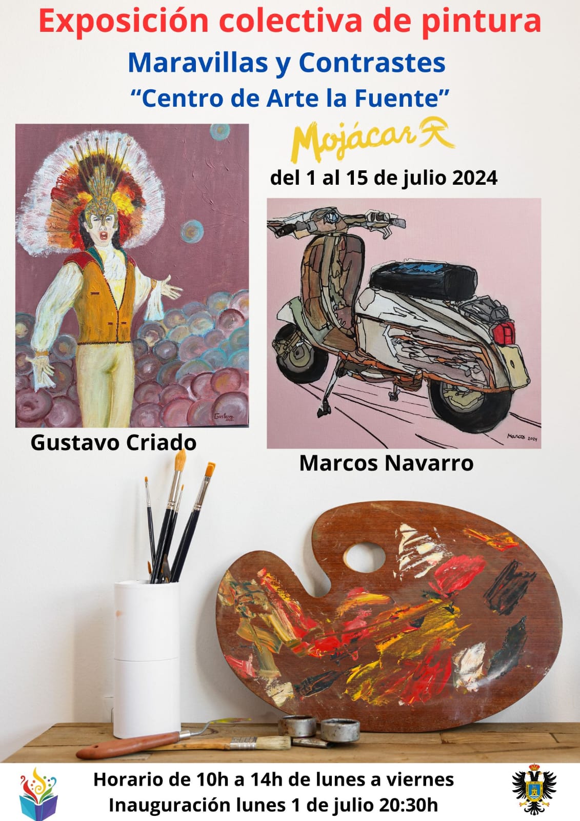 Exposición de Pintura - Maravillas y Contrastes - Marcos Navarro y Gustavo Criado 